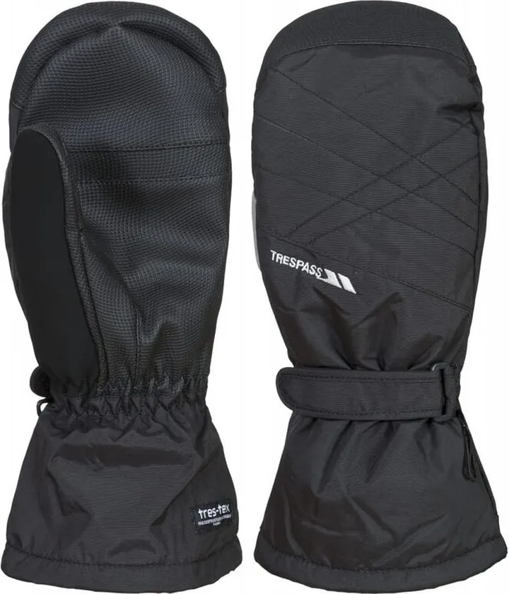 Trespass Trespass Mens Ikeda II Ski Mitt Gloves - Black