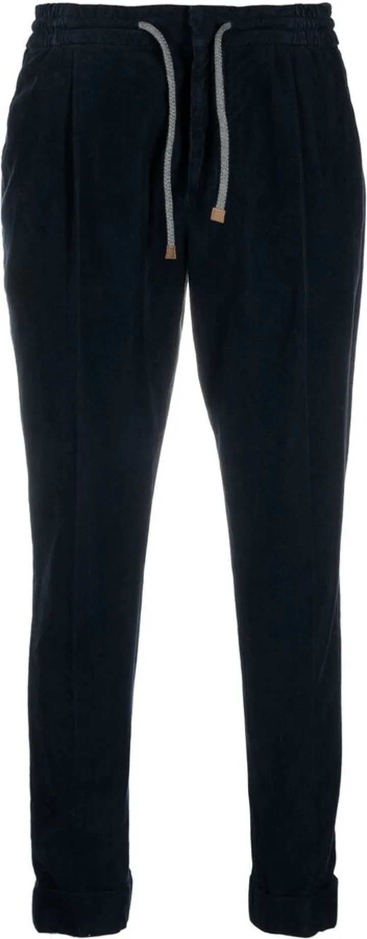 Straight-Leg Corduroy Trousers