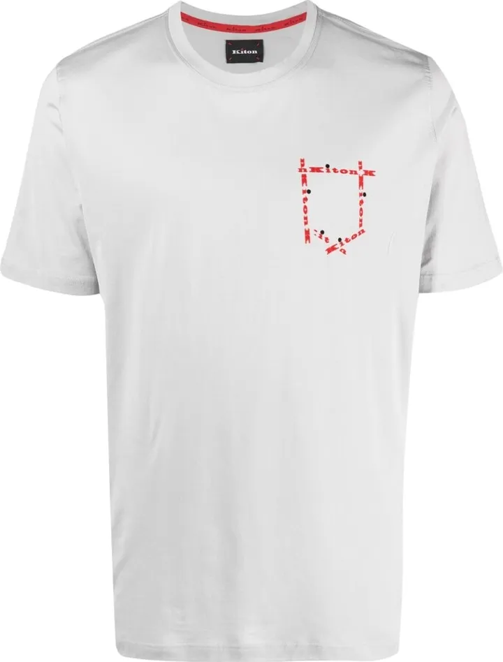 logo-print cotton T-shirt