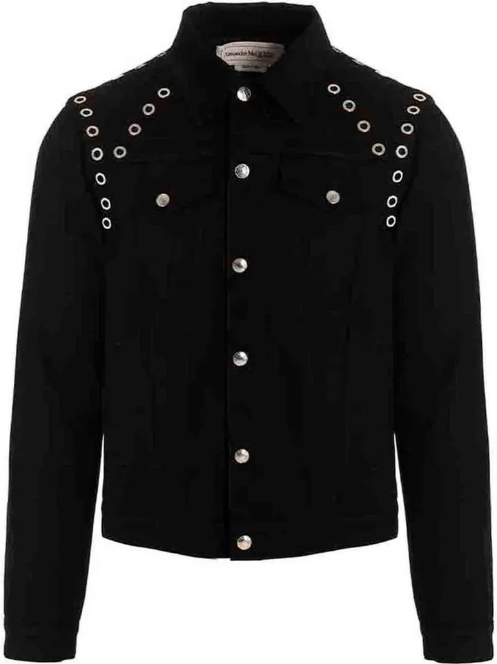 Alexander McQueen Buttoned Denim Jacket