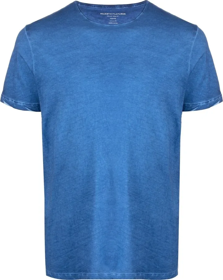 distressed cotton T-shirt