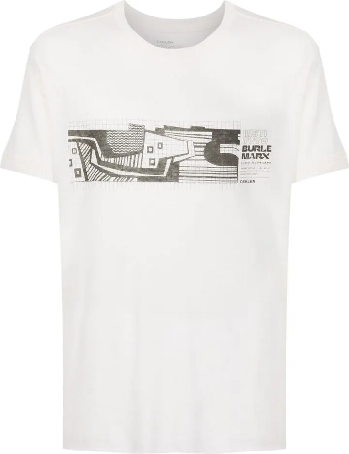 Santa Clara abstract-print T-shirt