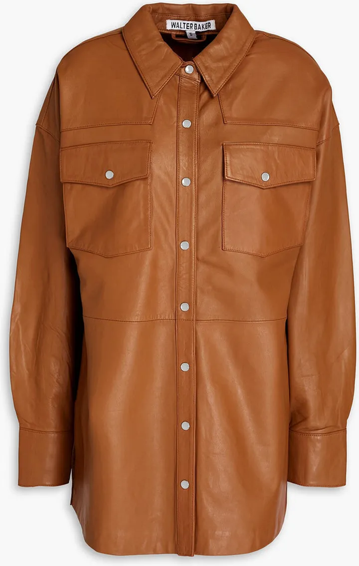 Shandi leather shirt