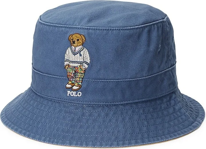 Polo Bear Twill Bucket Hat