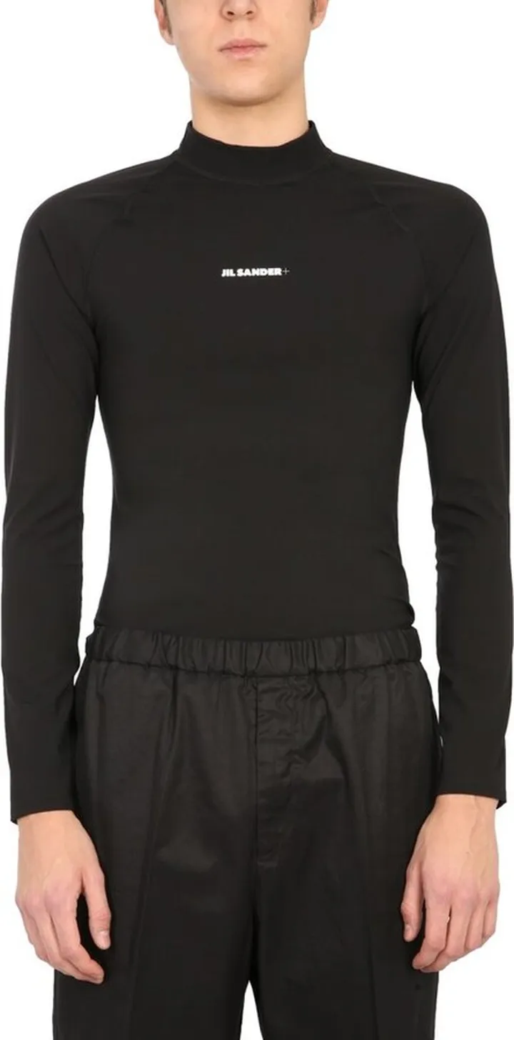 Jil Sander Logo Print T-Shirt