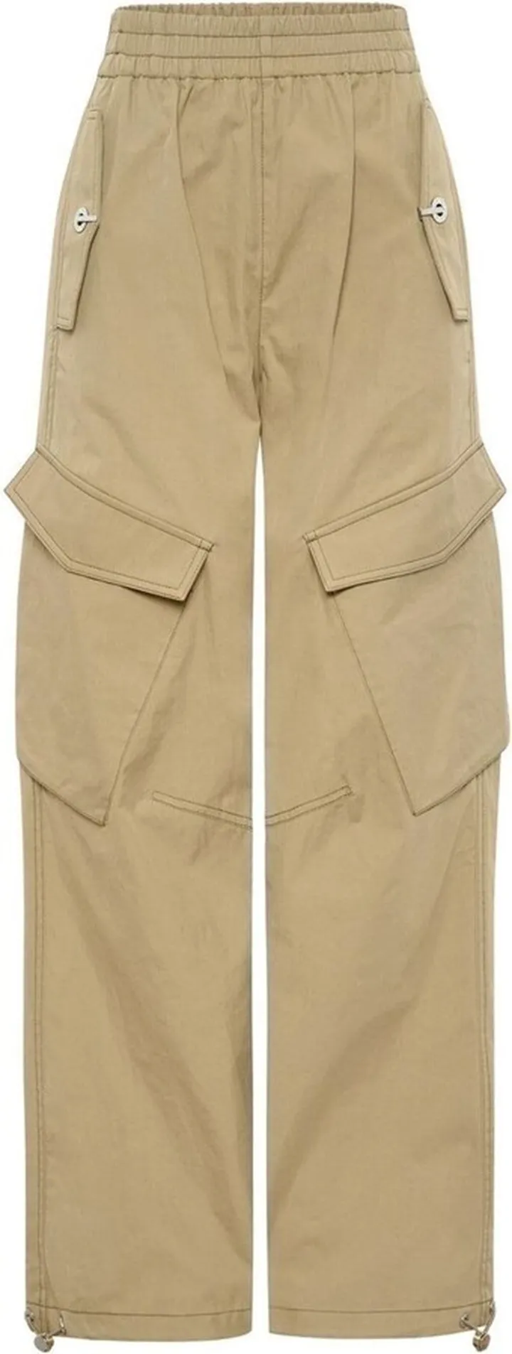Straight-Leg Cargo Trousers