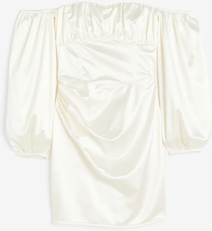 Curvy Fit Off-the-shoulder Corset-style Dress