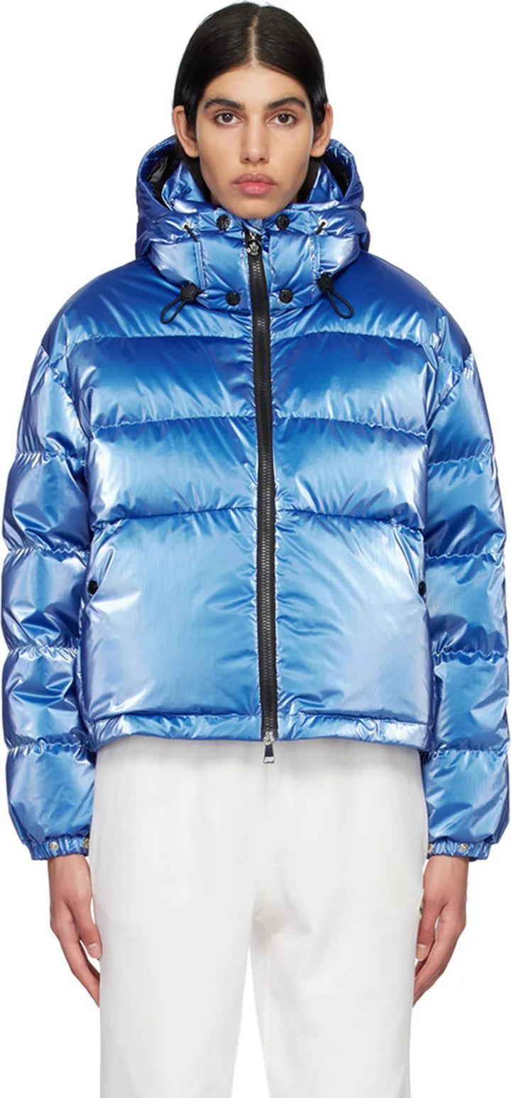Moncler Blue Moselotte Down Jacket