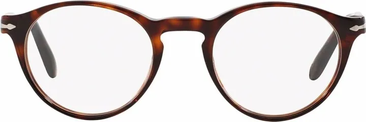 Tortoiseshell Round-Frame Glasses