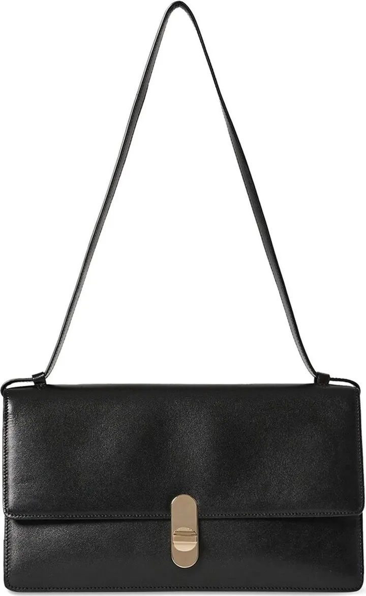 Clea leather shoulder bag