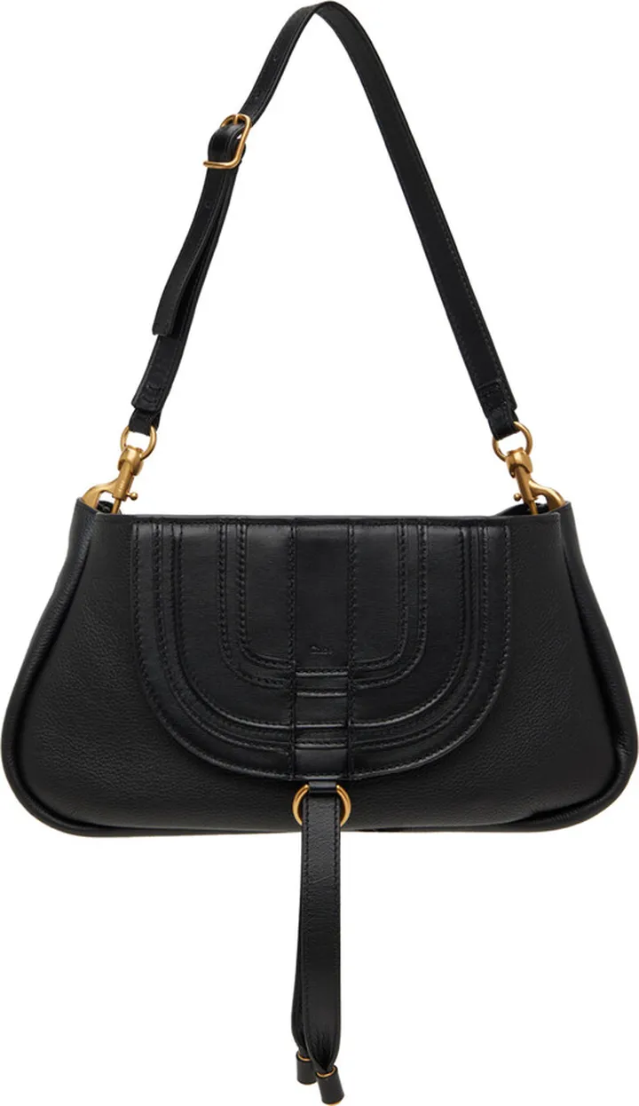 Chloé Black Marcie Clutch