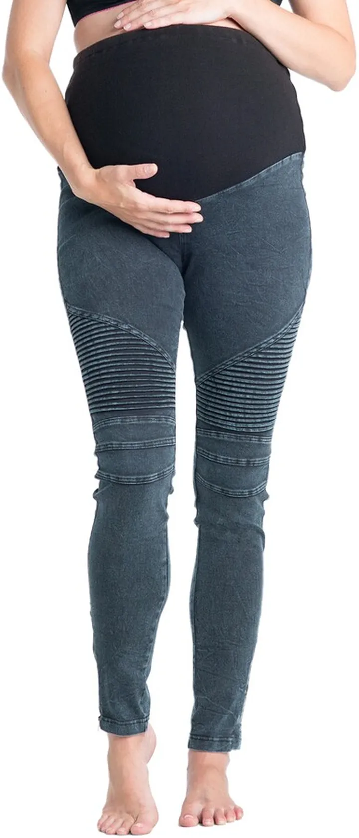 Moto Maternity Leggings