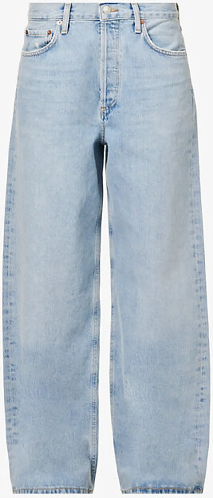 Womens Void Baggy Relaxed-fit Low-rise Organic-cotton Jeans