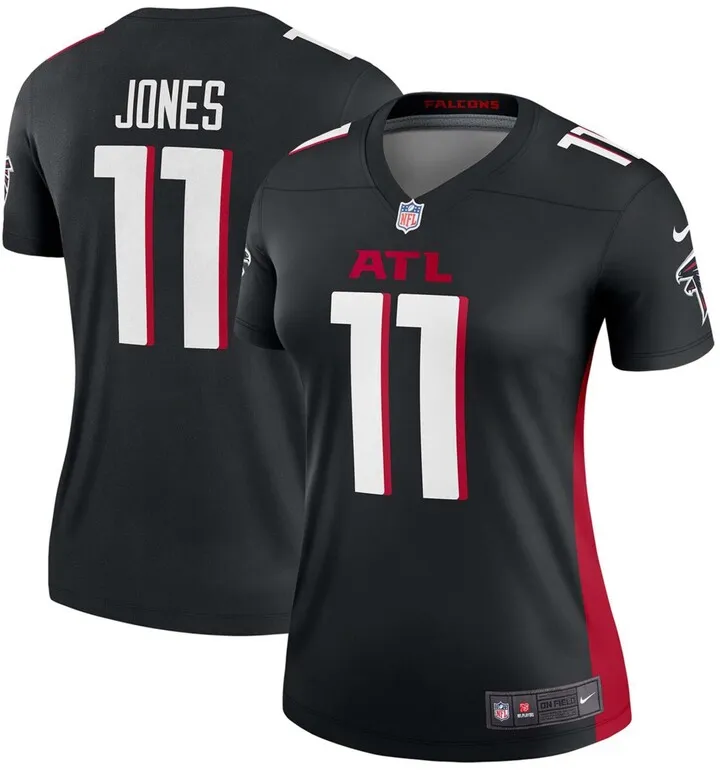 Women's Julio Jones Black Atlanta Falcons Legend Jersey
