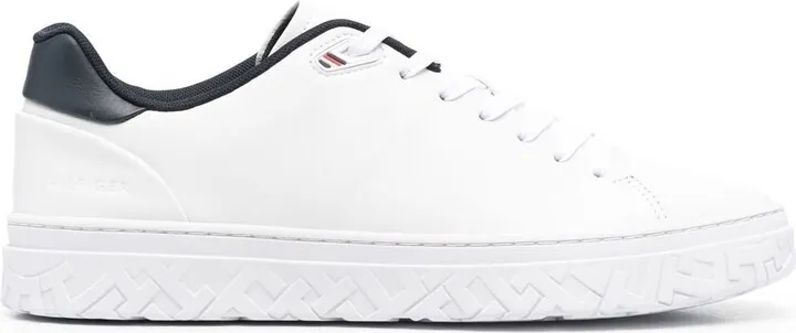 Leather Low-Top Sneakers