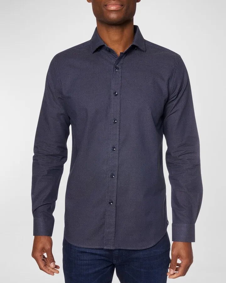 Men's Franklin Swiss Dot Sport Shirt