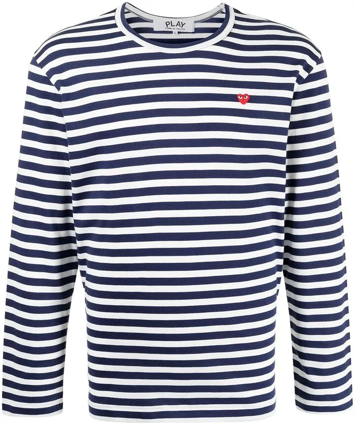 striped long-sleeve T-shirt