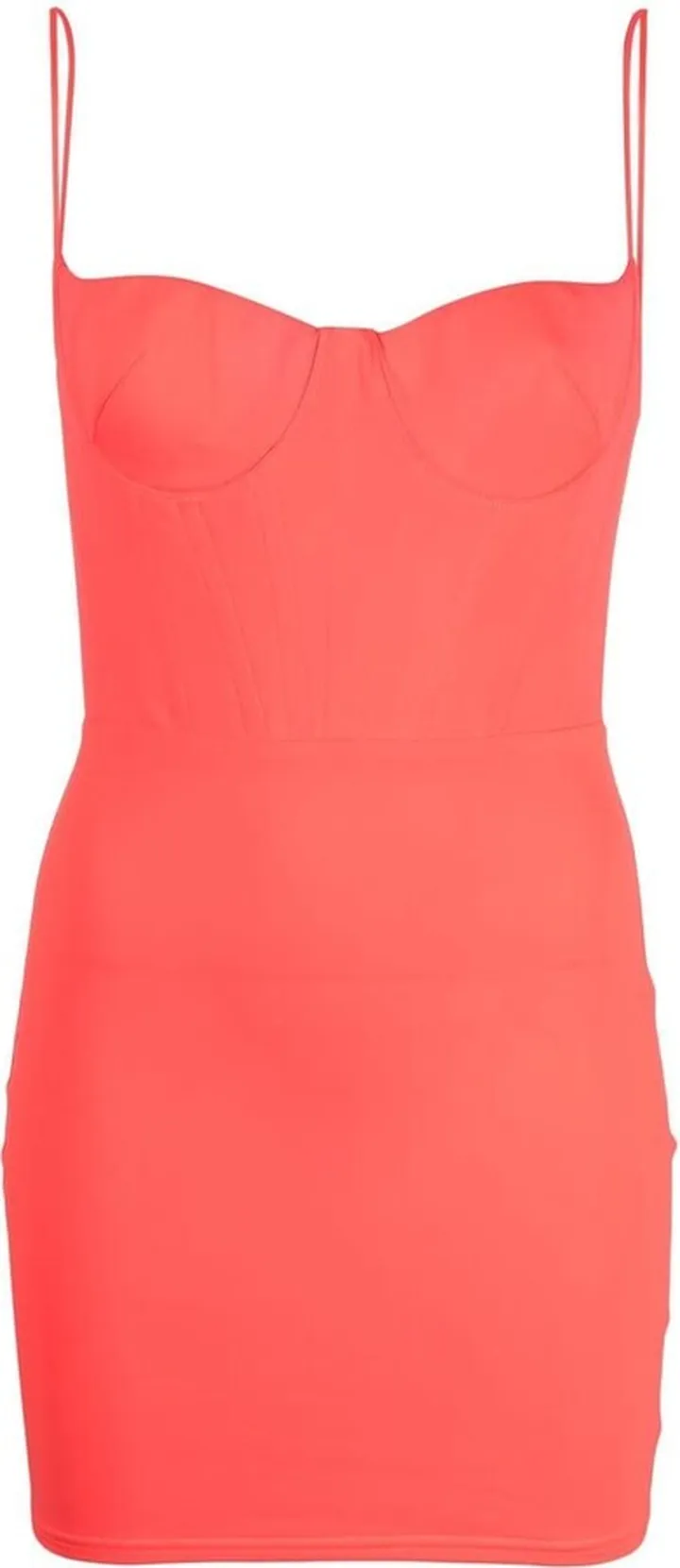 Deacon sweetheart neckline minidress