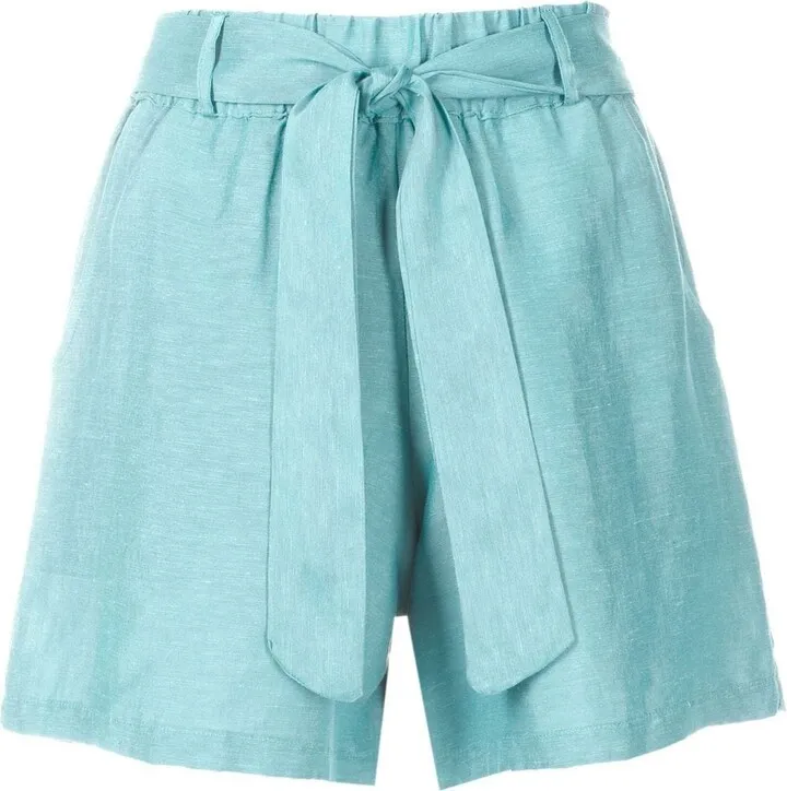 Belted Elasticated Short Shorts