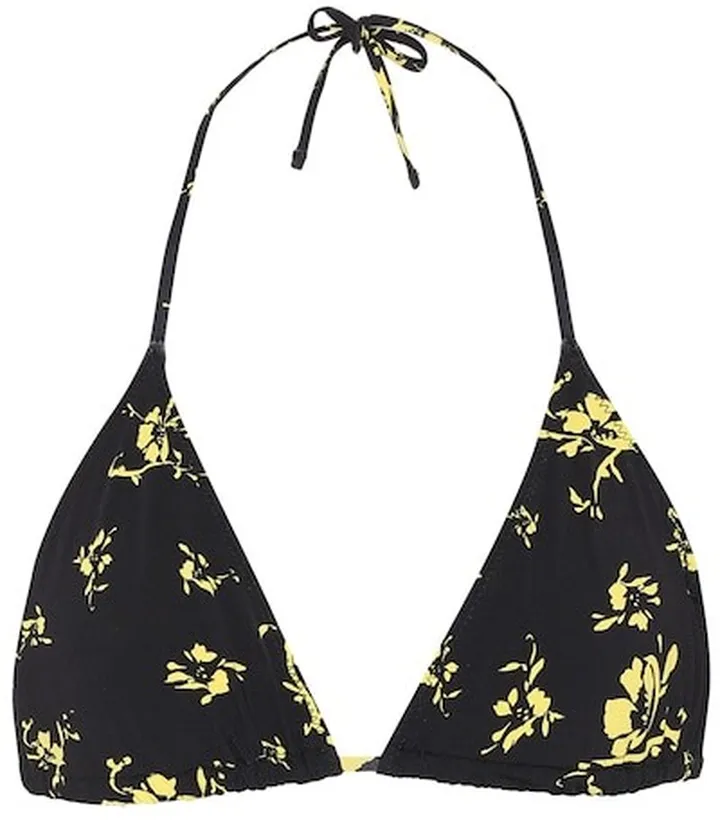 Floral bikini top