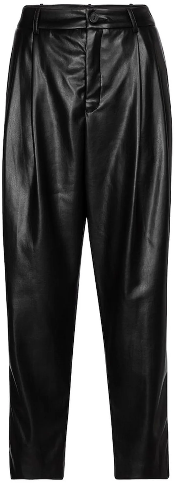 Simone faux leather tapered pants