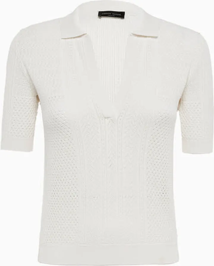 Roberto Collina Traforata Polo Shirt
