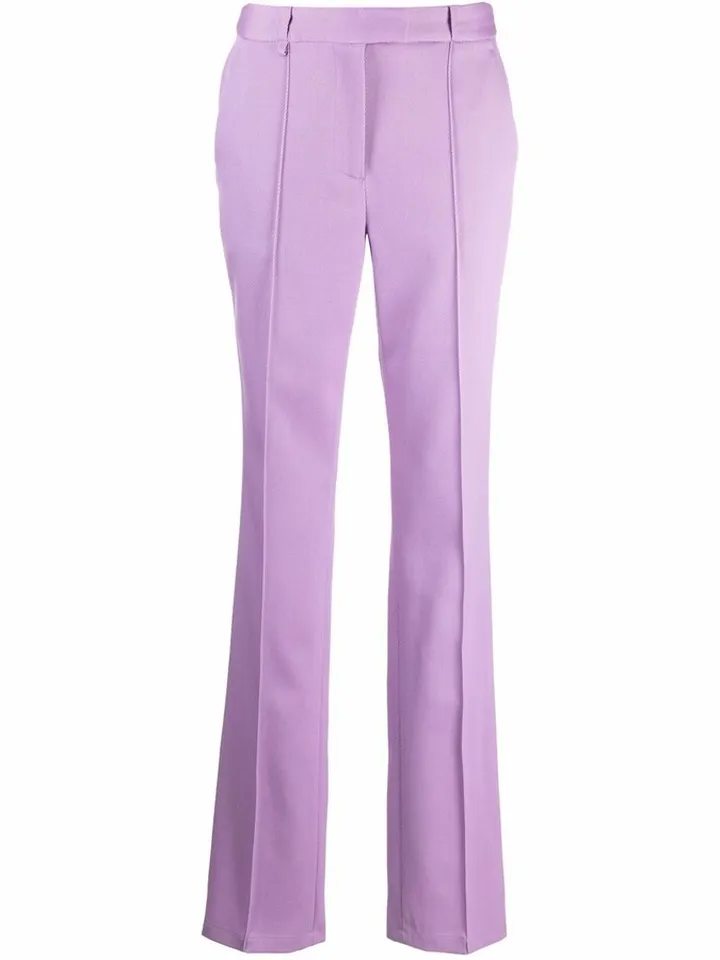 High Rise Straight Leg Trousers