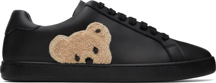 Palm Angels Black Teddy Bear Sneakers