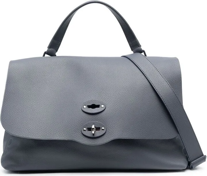 Postina leather tote bag