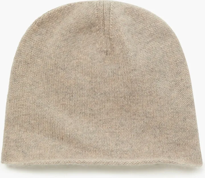 Mélange cashmere beanie