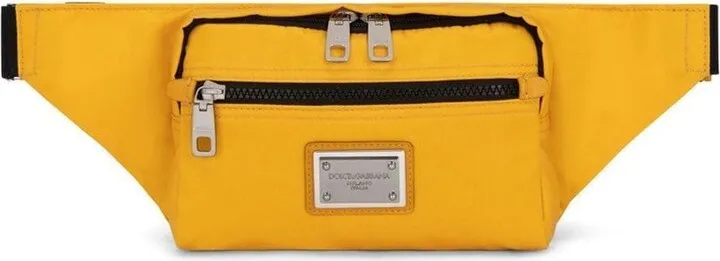 Logo-Plaque Belt Bag