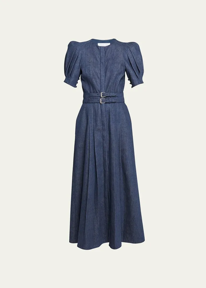 Patricia Chambray Midi Dress