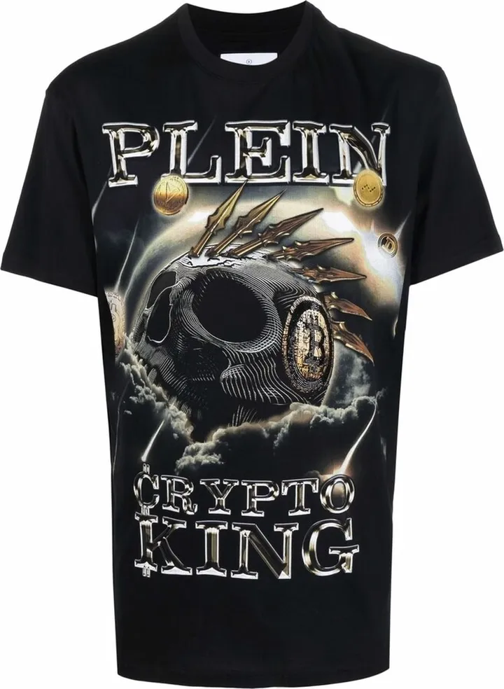 'Crypto King' cotton T-shirt
