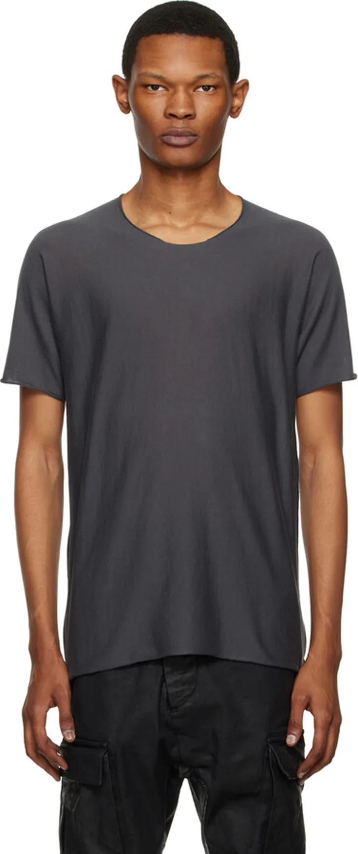 Label Under Construction Gray Arched T-Shirt