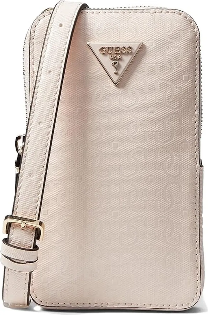 GUESS Alexie Chit Chat (Pale Rose) Handbags