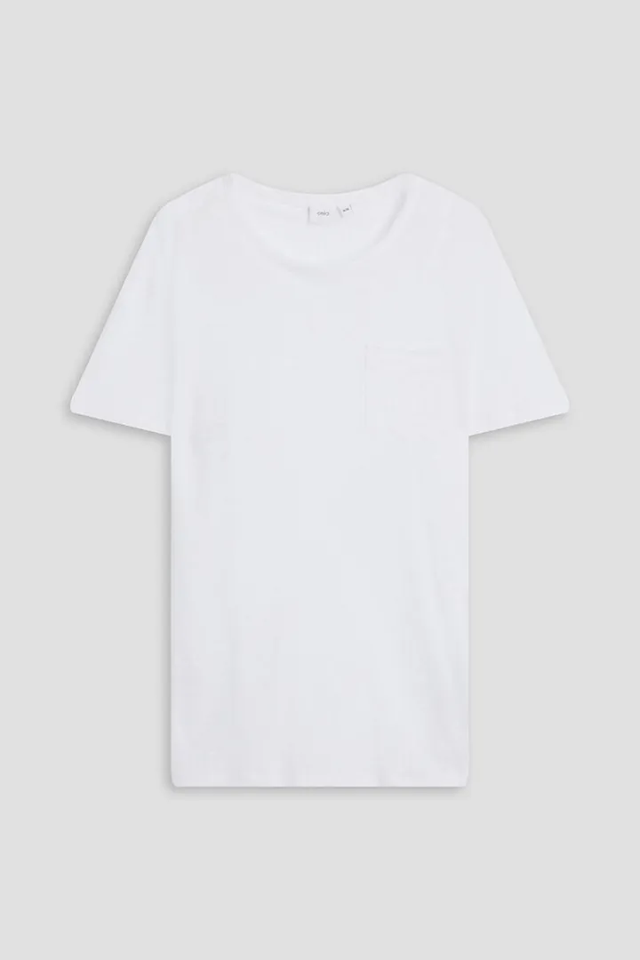 Slub linen-jersey T-shirt