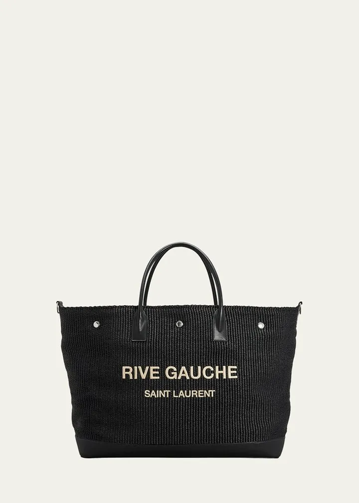 Cabas Large Raffia Tote Bag