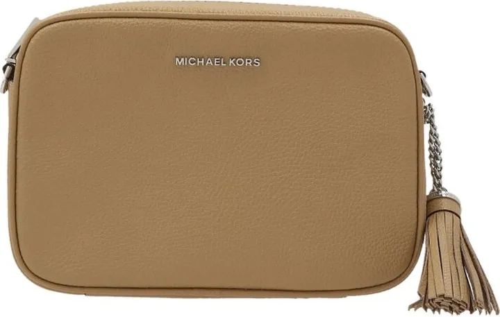 Michael Michael Kors Ginny Logo Plaque Crossbody Bag