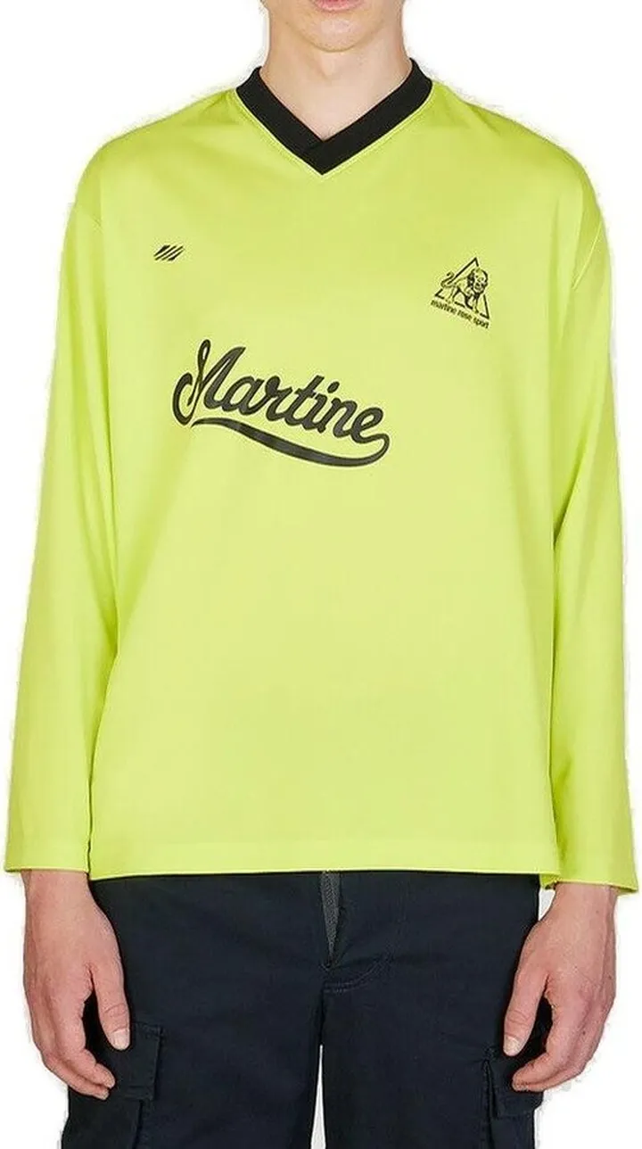 Martine Rose Graphic Printed Football T-Shirt