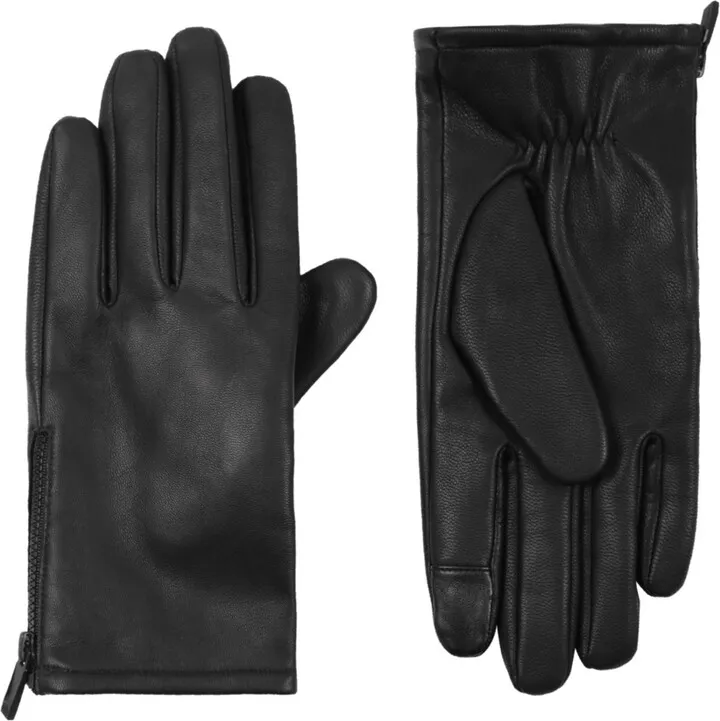 Calvin Klein Men's Side Zipper Gloves