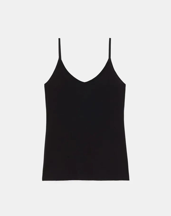 Petite Mesh Jersey Camisole