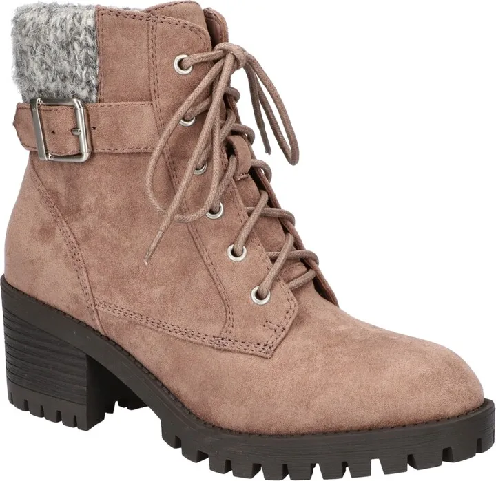 Bella Vita Women's Ethel Lug Sole Booties Women's Shoes