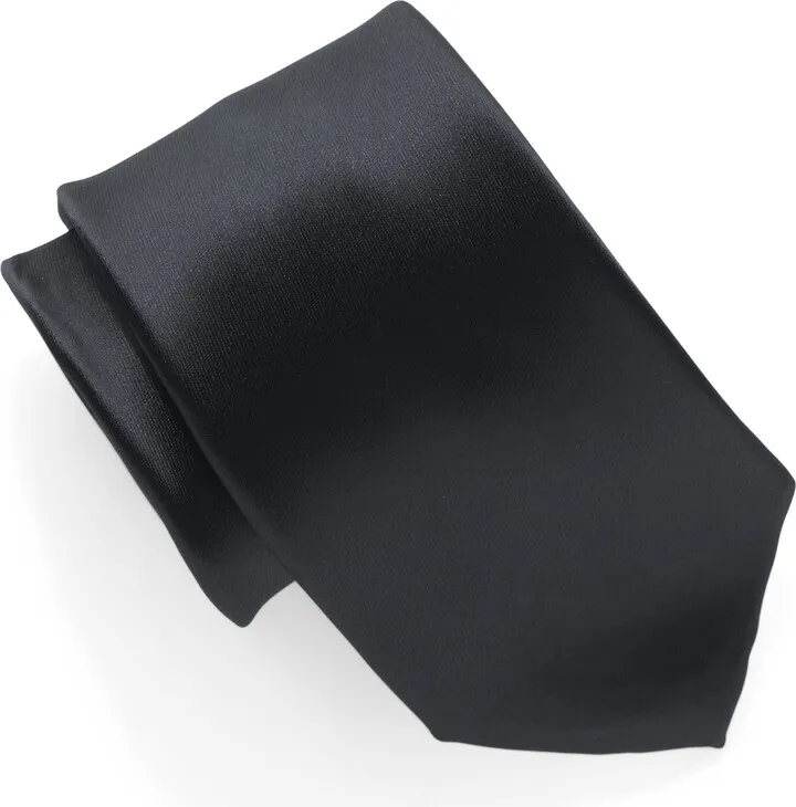 Sateen Solid Tie