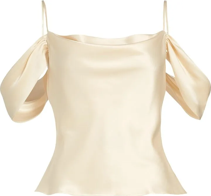Ellington Silk Draped Camisole