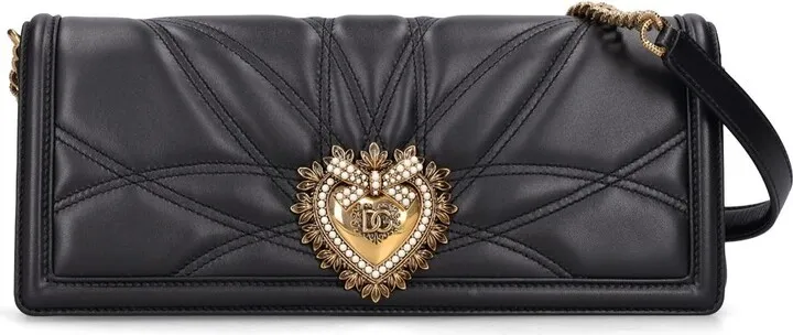Devotion long quilted leather bag