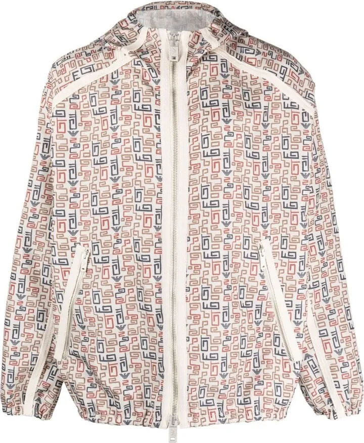 Printed Bomber Jacket