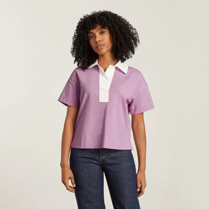 The Retro Jersey Polo