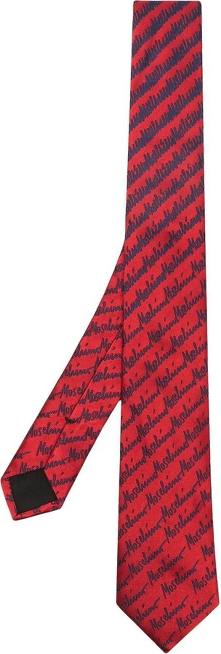 Silk Embroidered-Logo Tie