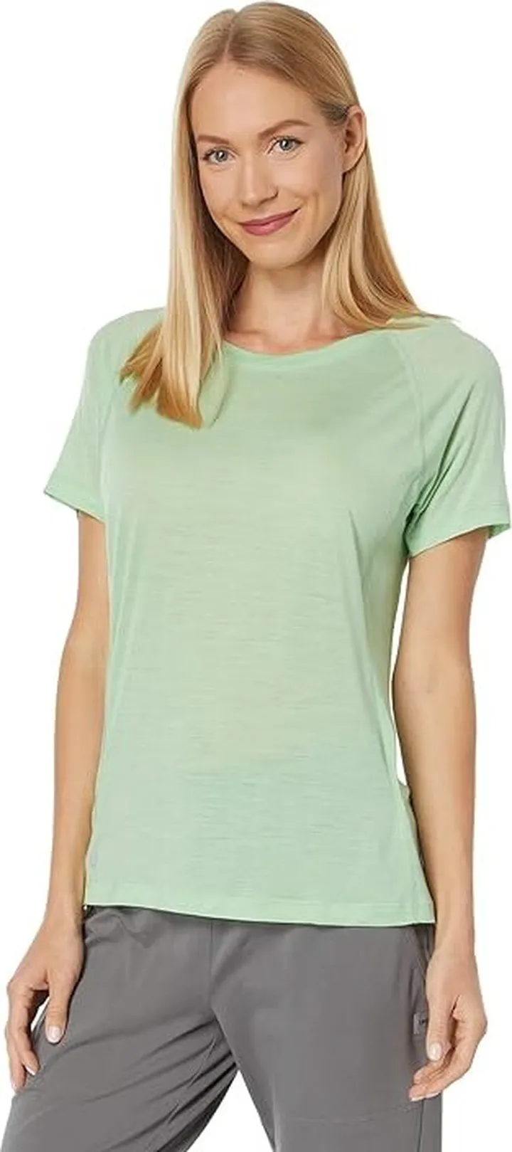 Smartwool Merino Sport 120 Short Sleeve (Pistachio) Women's Clothing
