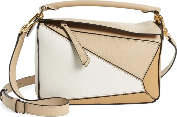 Small Puzzle Leather Bag